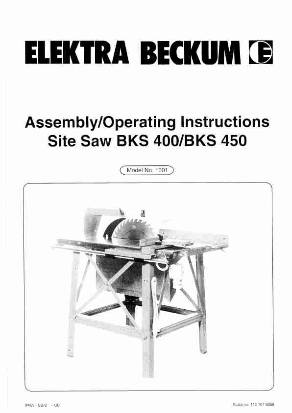 Elektra Beckum Saw BKS 400-page_pdf